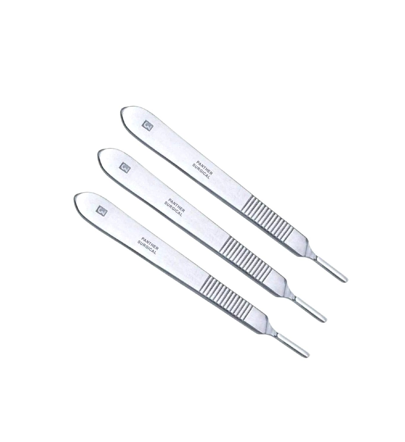 Panther Surgical Stainless Steel BP Scalpel Handles No.3