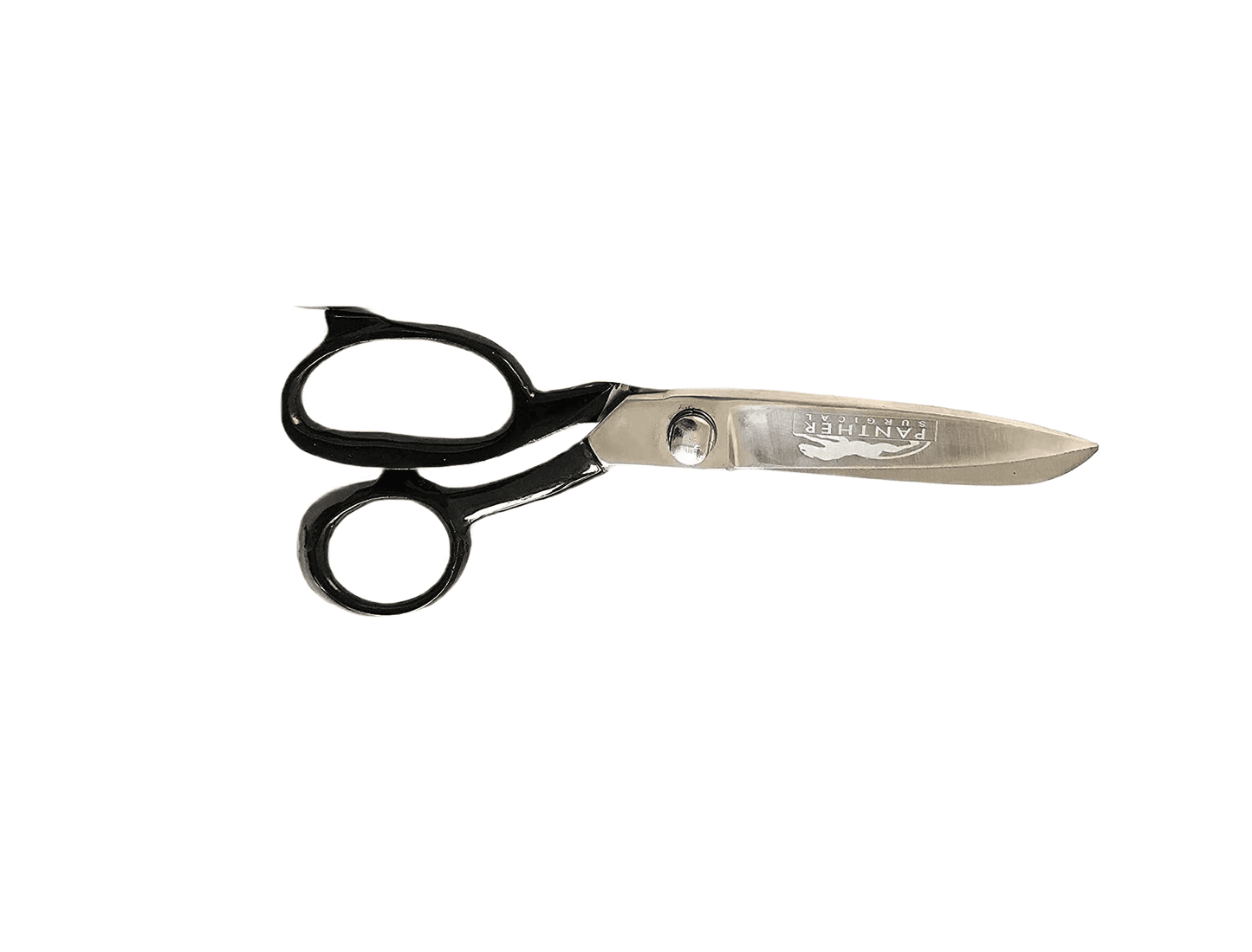 Heavy duty fabric cutting scissors, black handle