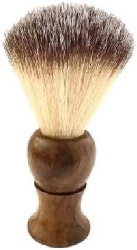 Wooden handle shaving brush for men