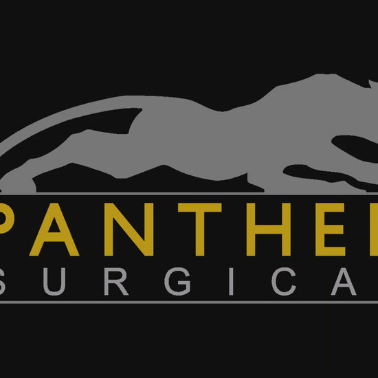 Panther Surgical logo on black background