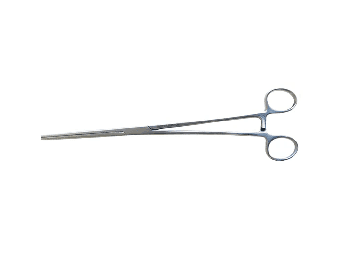 Stainless steel straight fishing forceps